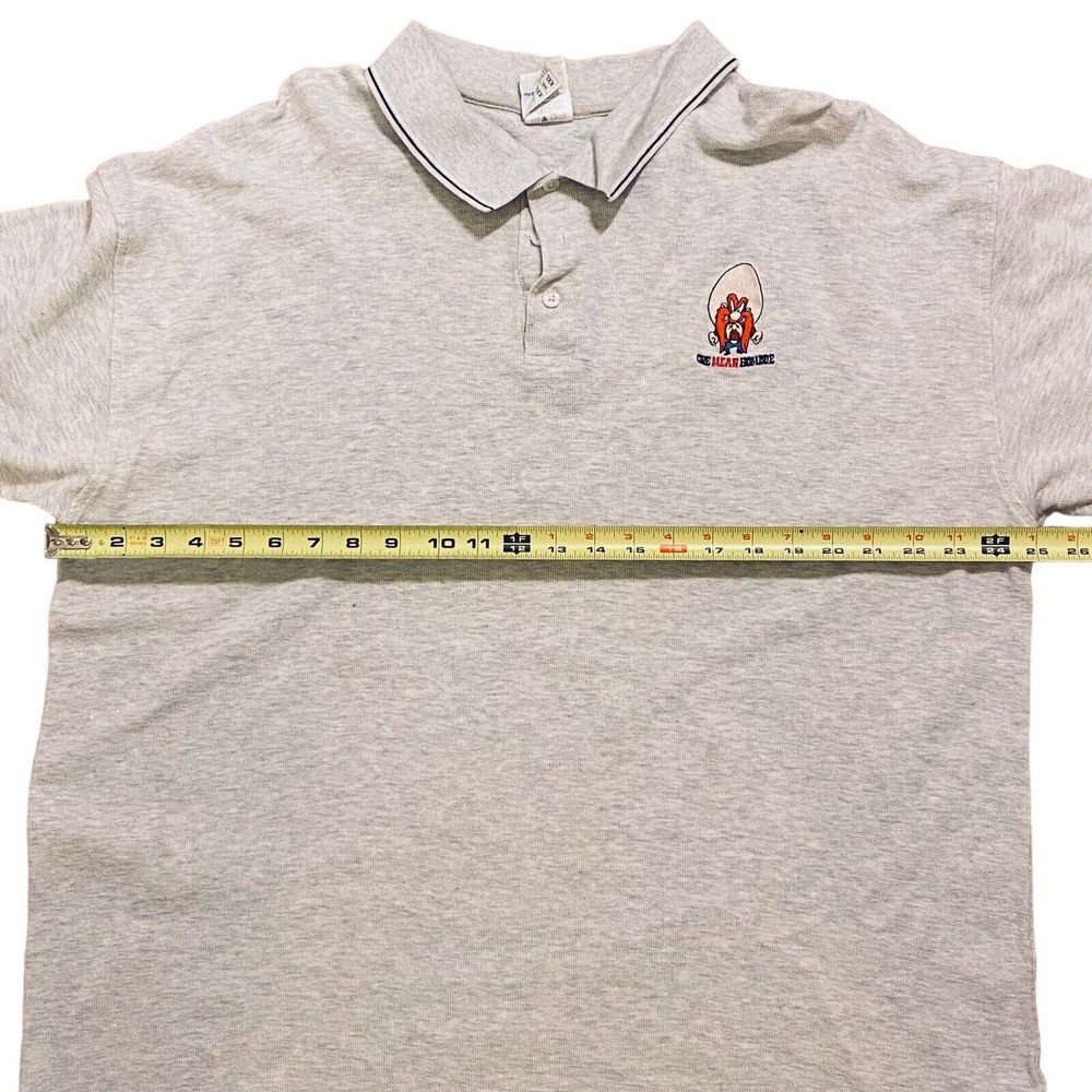 Yosemite Sam “One Mean Hombre” Vtg Y2K Warner Bros Polo Shirt Men’s Sz XXL Rare - Picture 6 of 7